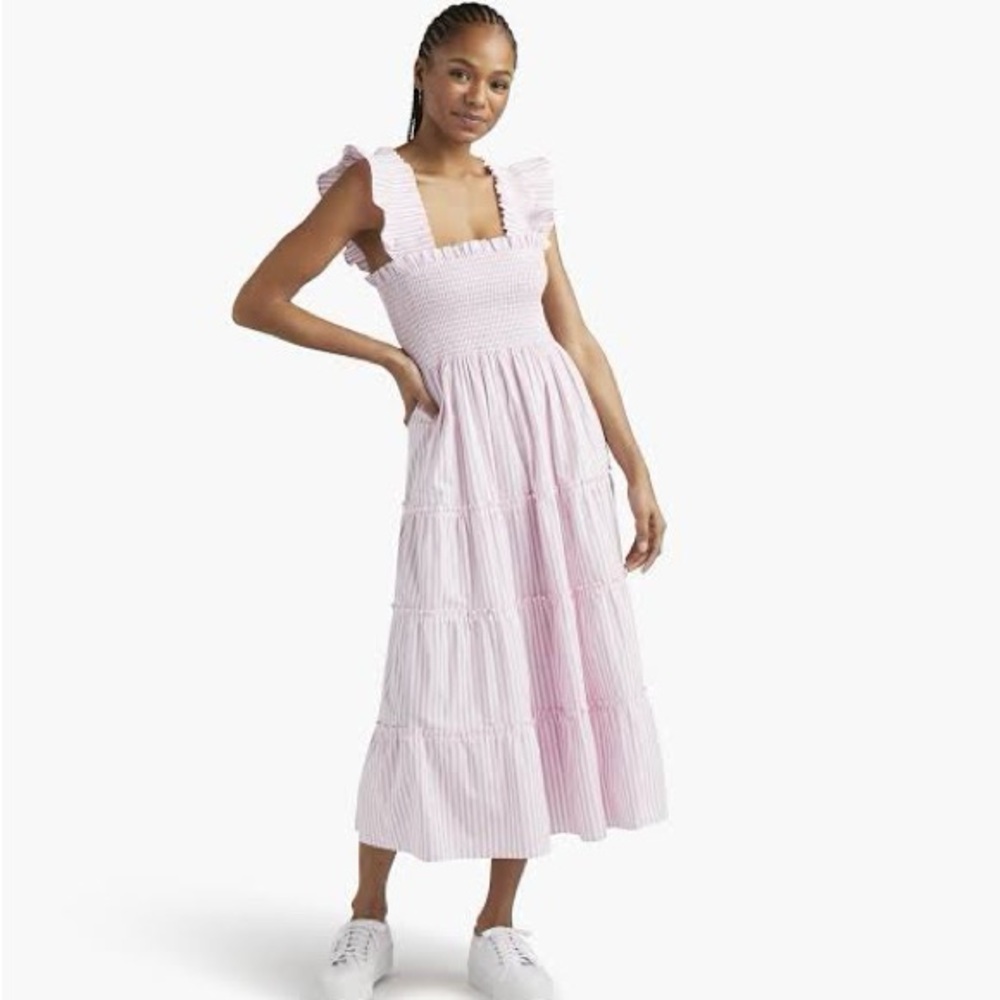 Hill House Pink Stripe Ellie Nap Dress - Picture 6 of 6